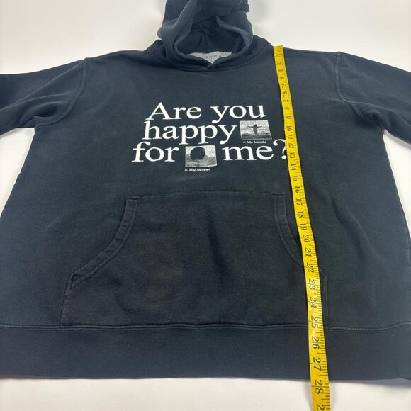 Kendrick Lamar Big Steppers Tour Hoodie Mens L Black "Are You Happy For Me" 2022 - Picture 7 of 8